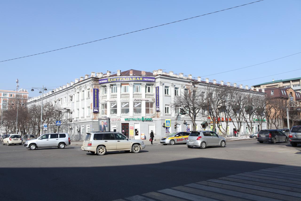 Centralnaya Hotel Ussuriysk Exterior foto